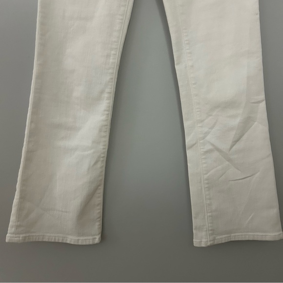 Madewell Cali Demi-Boot Jeans in Pure White - Picture 4 of 7